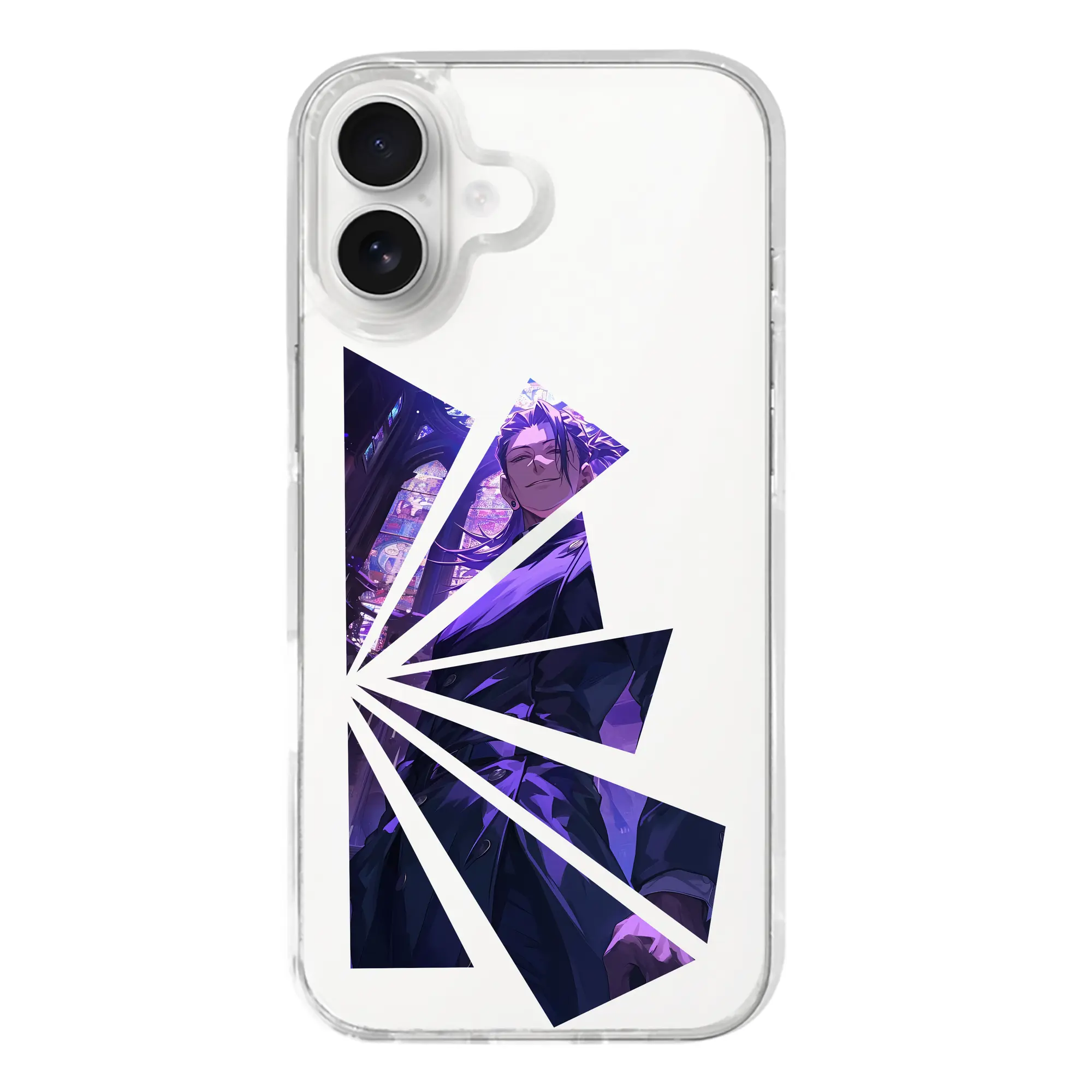 呪術廻戦 グッズ,夏油 傑 - iPhone 17シリーズ 透明スマホケース – 薄型・耐衝撃・精密フィット保護カバー